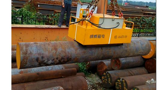 HT圓鋼磁力吊具_單根、單排或成捆鋼管吊具